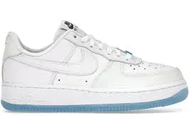 Nike Airforce 1 UV reactive sneakers. color changing