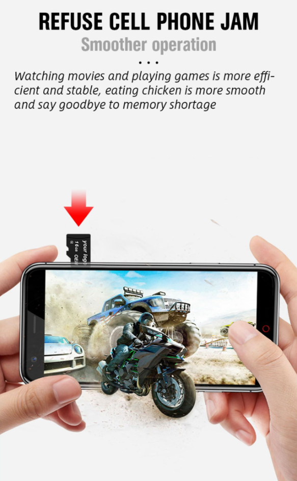 Hot Selling Target Brand New Best Value High Speed TF Card Micro SD Card memory Card 8G 16G 32G 64G  for phones Camera Computer black Memory Card