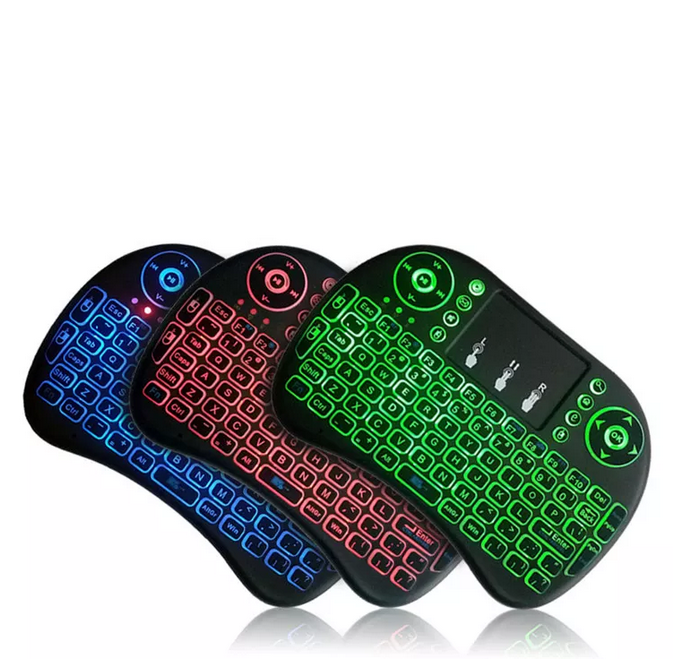 Wireless Keyboard Portable 2.4GHz Mini Keyboard Touchpad LED Backlit for laptop/PC/Tablets/TV/Xbox/PS3