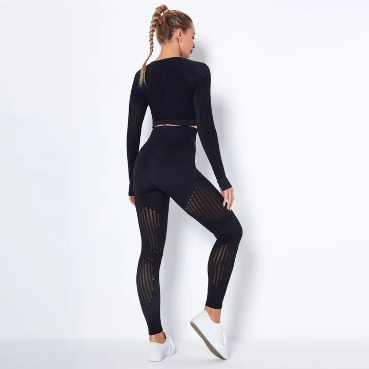 Yoga Clothing Set Sports Suit Women Workout Sports Outfit Fitness
