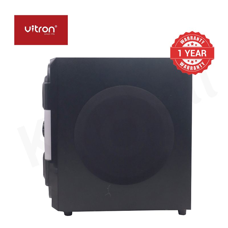 Vitron 3.1CH V645 X-Bass Home Theatre System AC/DC Bluetooth Woofer Speaker System Subwoofer Home Audilo System USB SD MP3 FM Radio 10000W