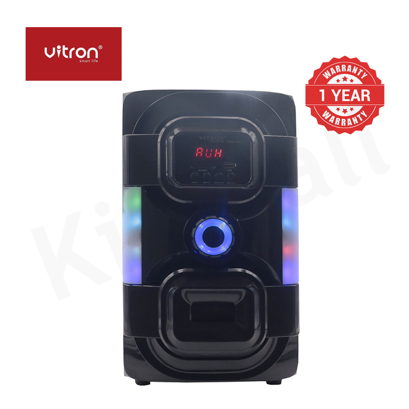 Vitron 3.1CH V645 X-Bass Home Theatre System AC/DC Bluetooth Woofer Speaker System Subwoofer Home Audilo System USB SD MP3 FM Radio 10000W