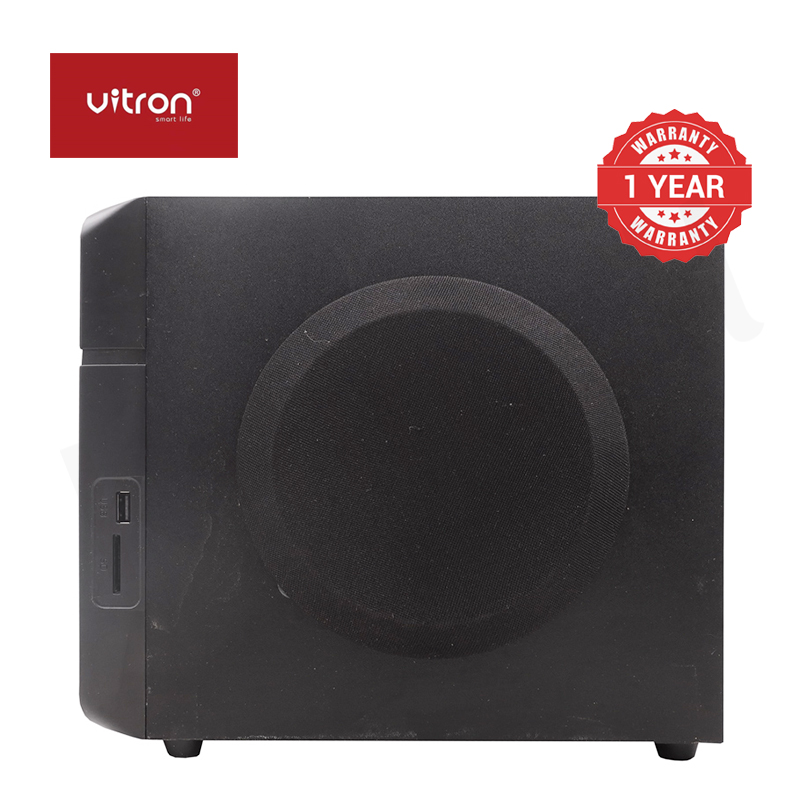 Vitron 2.1CH Multimedia Bluetooth Woofer Home Audio System Speaker System AC/DC Subwoofer 5000W with Remote Control V402