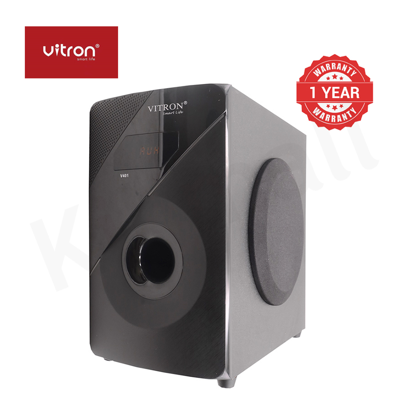 Vitron 2.1CH Multimedia Bluetooth Woofer Home Audio System Speaker System AC/DC Subwoofer 5000W with Remote Control V401