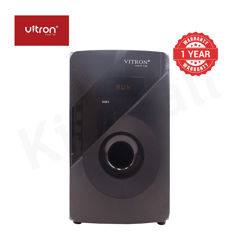 Vitron 2.1CH Multimedia Bluetooth Woofer Home Audio System Speaker System AC/DC Subwoofer 5000W with Remote Control V401