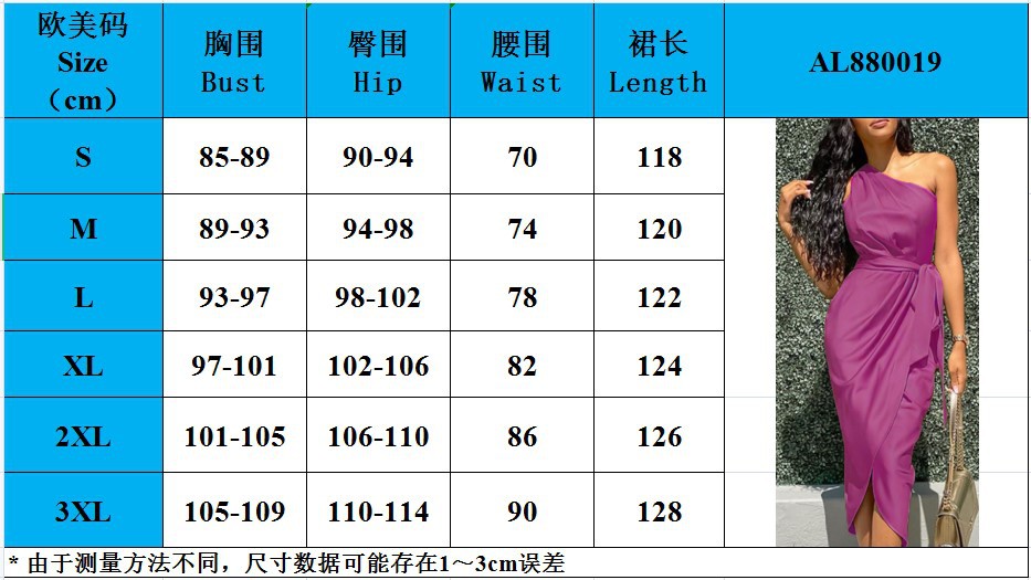 ladies dresses ladies dress dresses for women women dresses Dresses  Women Clothes Euramerican style women's dress new irregular oblique waistband slim satin dress