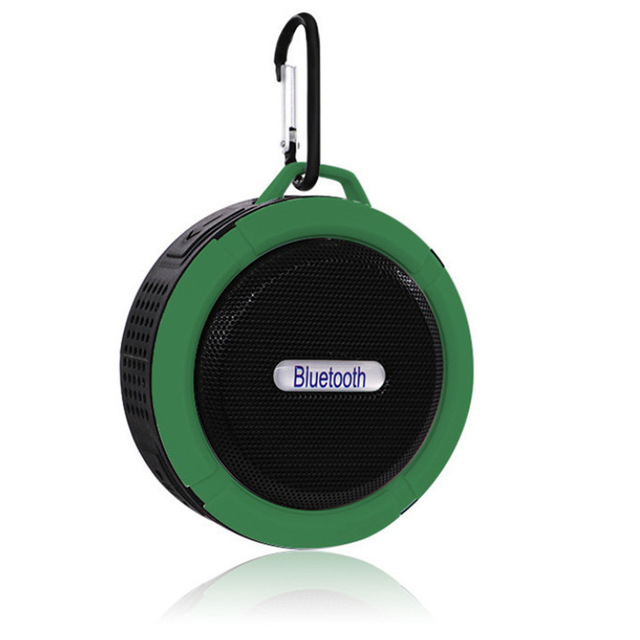 Bluetooth Speaker Handsfree Portable Built-in Mic Shower Camping Bike Speakerphone with Suction Cup