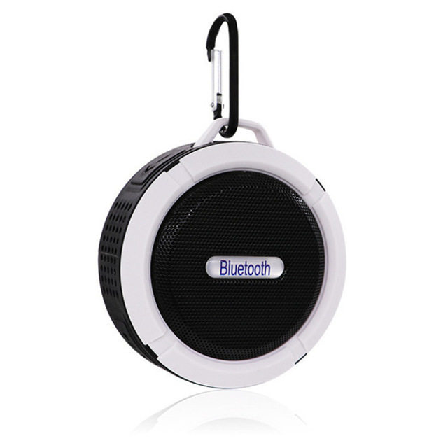 Bluetooth Speaker Handsfree Portable Built-in Mic Shower Camping Bike Speakerphone with Suction Cup