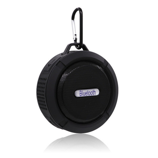 Bluetooth Speaker Handsfree Portable Built-in Mic Shower Camping Bike Speakerphone with Suction Cup