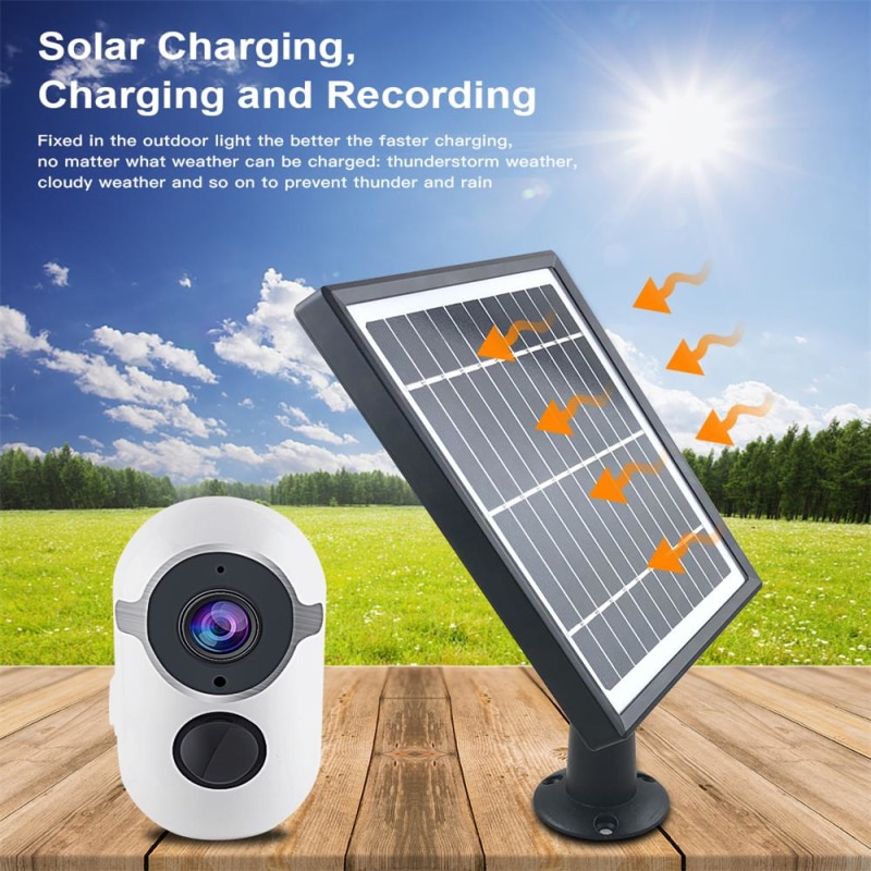 Battery-included Outdoor IP66 Waterproof WIFI Security IP Camera Rechargeable Wireless CCTV Camera