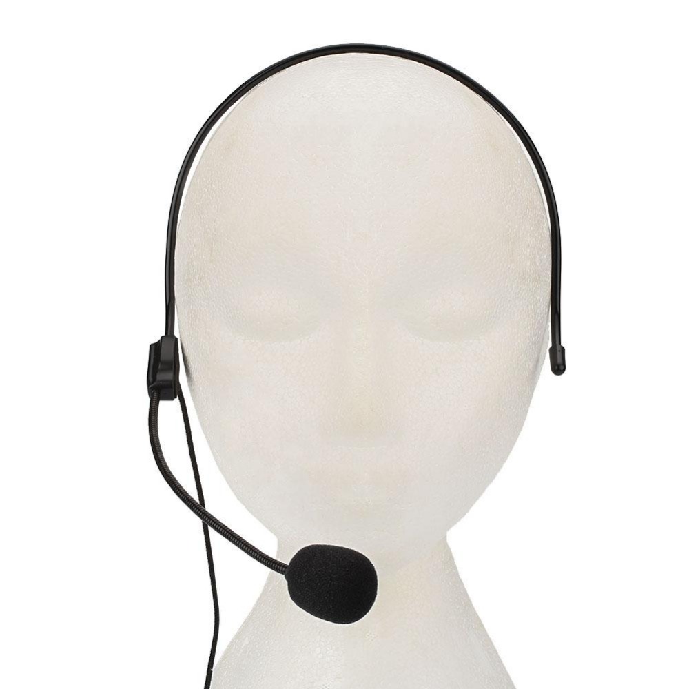 3.5MM Wired Headworn Metal Microfono Microphone Voice Amplifier Loudspeaker Megaphone