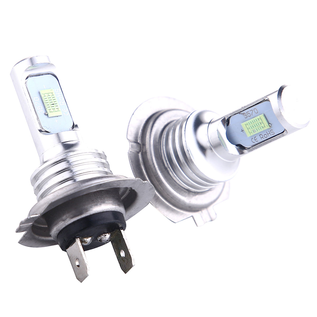 2Pcs Mini Car Headlight Bulbs LED Lamp with CSP Chip 12000LM Auto Fog Lights 6000K 8000K