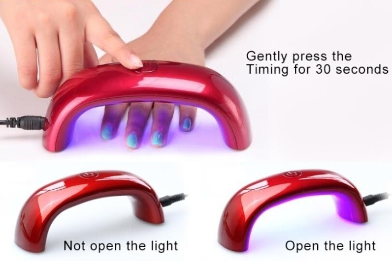 Fashion Women USB LED Lamp Light for Nail Dryer Nail Art Tools Mini UV Light Nail Dryer