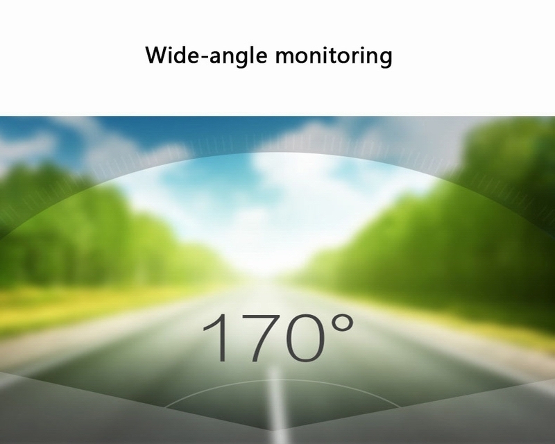 4 inch HD screen universal car dash cam dual camera recordermotion detection 1080P