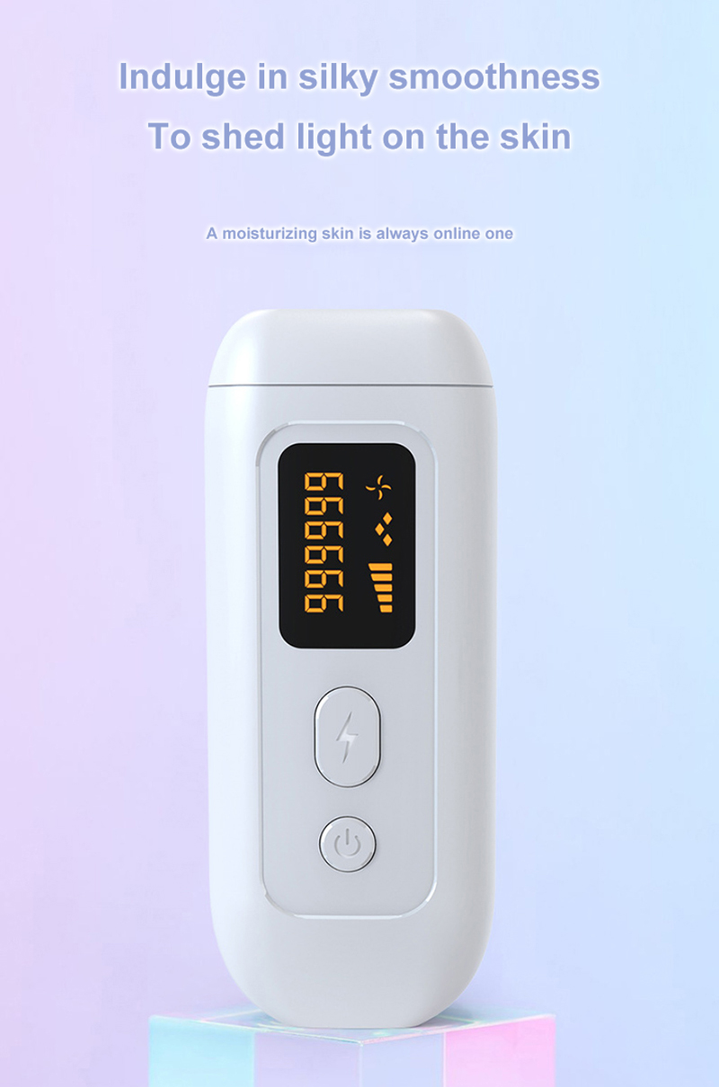 Professional Laser Hair Removal Machine 990000 Flashes Portable For Women Pulsed Light Permanen