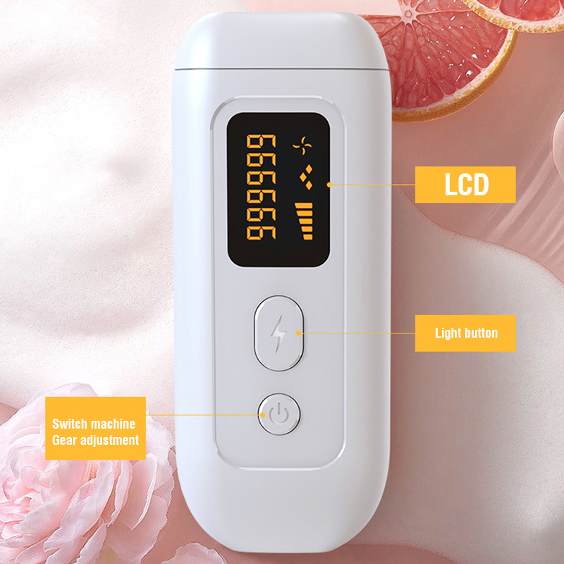 Professional Laser Hair Removal Machine 990000 Flashes Portable For Women Pulsed Light Permanen