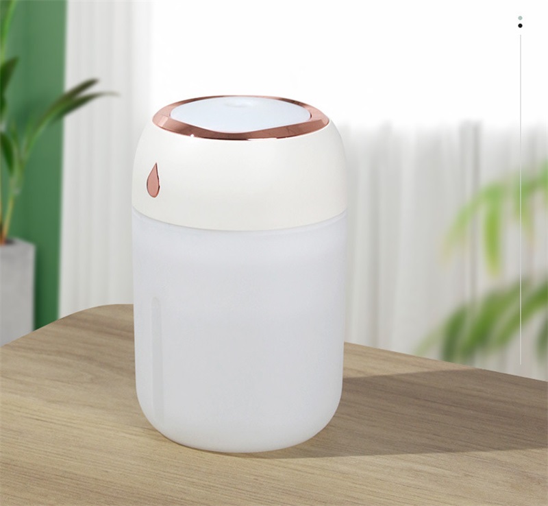 Air Humidifier 330ml USB Ultrasonic Aroma Essential Oil Diffuser with Colorful Lamp Mist Maker