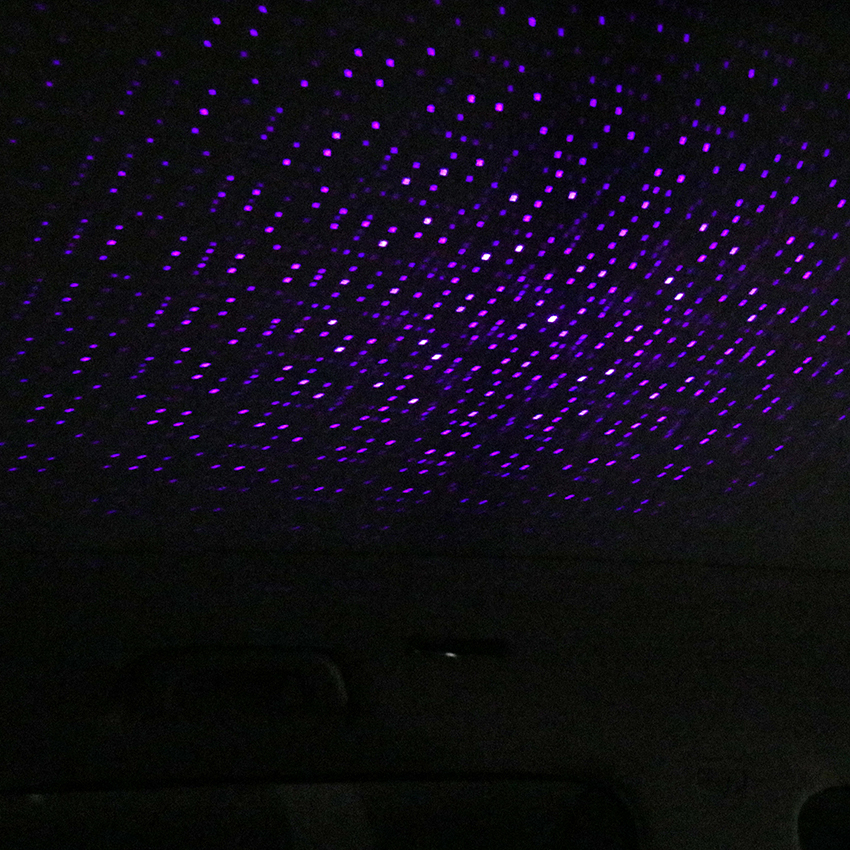 1PC Mini LED Car Roof Star Night Lights Projector Light Night Starry Sky USB LED Decorative Lights