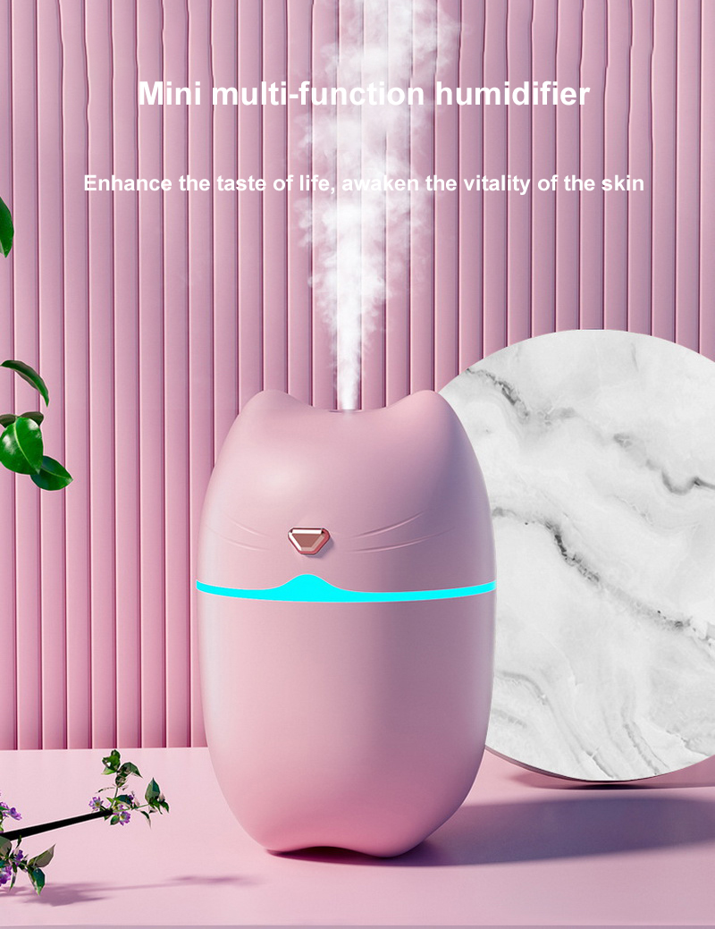 Usb Air Humidifier kawaii Essential Oil Diffuser Aromatherapy Air Purifier for Home car Ultrasonic