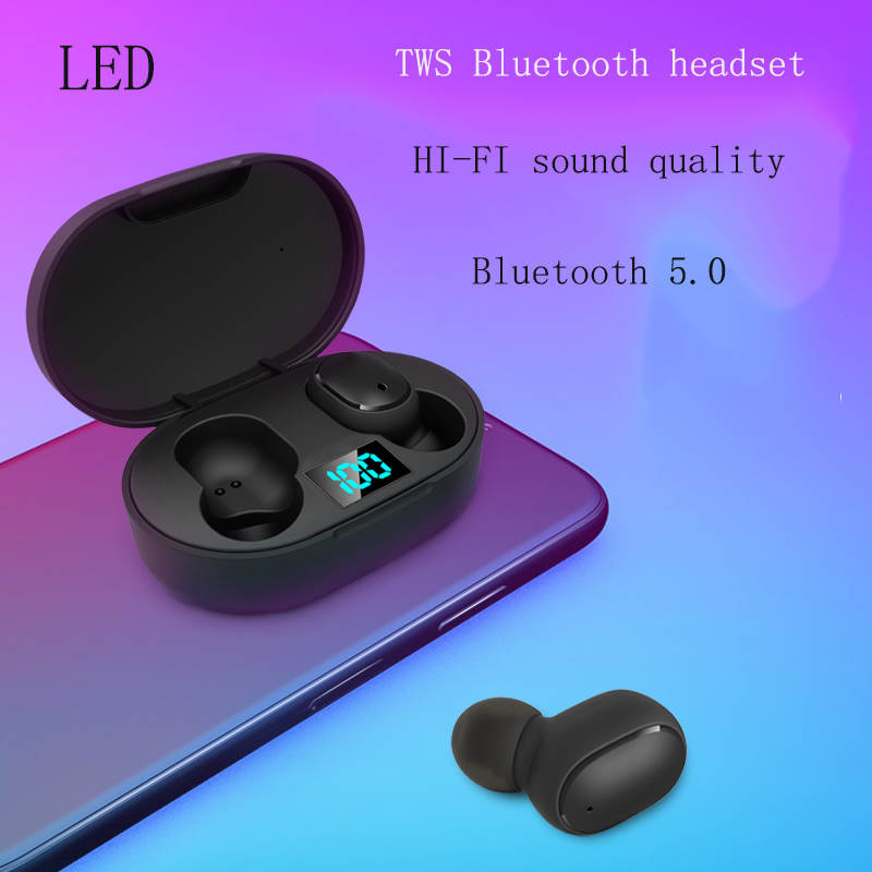 Bluetooth 5.0 Headphones Stereo True Wireless Earbuds In Ear Handsfree Earphones sports headset