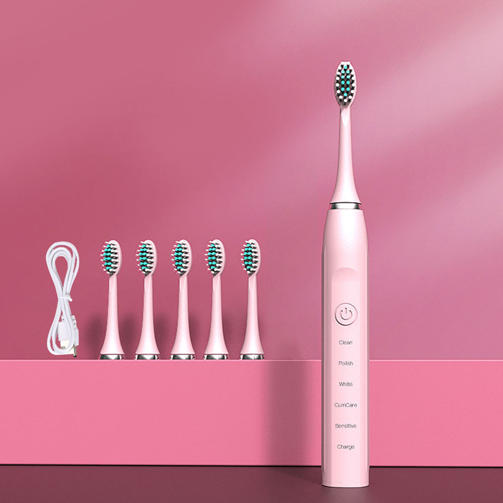Electric Toothbrush Household Adult Sonic Electric Toothbrush Rechargeable Waterproof Gift Vibration