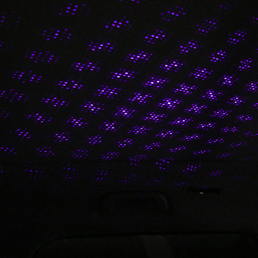 1PC Mini LED Car Roof Star Night Lights Projector Light Night Starry Sky USB LED Decorative Lights