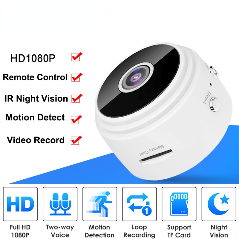 A9 Mini Camera 1080P HD IP Camera Night Version Video Record Security Wireless Mini Camcorders