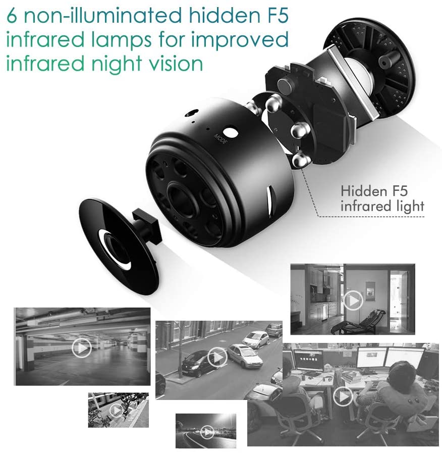 A9 Mini Camera 1080P HD IP Camera Night Version Video Record Security Wireless Mini Camcorders