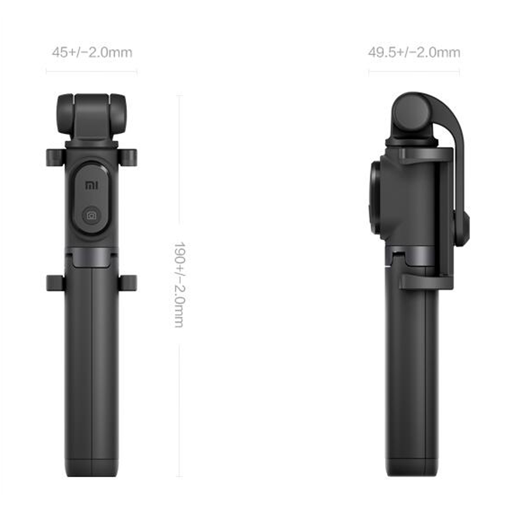 Foldable Tripod Monopod Selfie Stick Bluetooth With Wireless Button Shutter Selfie Stick