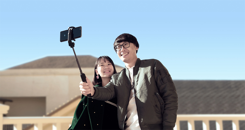Foldable Tripod Monopod Selfie Stick Bluetooth With Wireless Button Shutter Selfie Stick