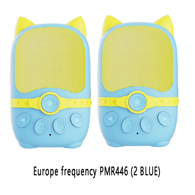 Walkie Talkie with Bluetooth Speaker, PMR446 FRS Mini Walkie-Talkie for Children Birthday Gift toys