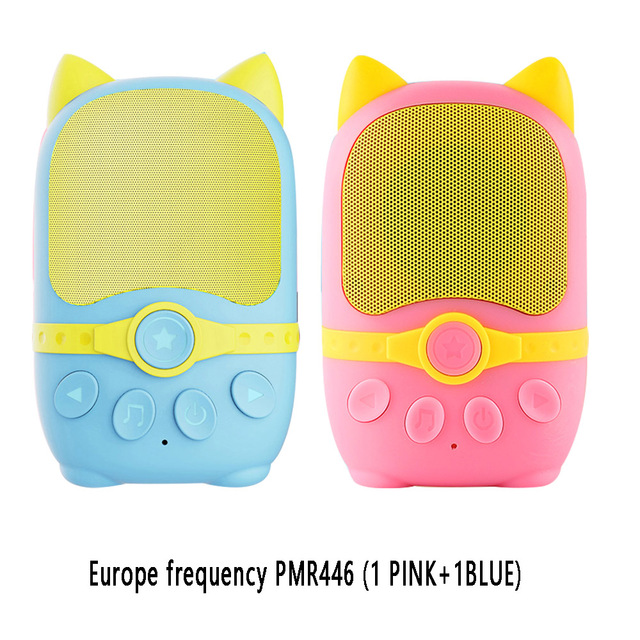 Walkie Talkie with Bluetooth Speaker, PMR446 FRS Mini Walkie-Talkie for Children Birthday Gift toys
