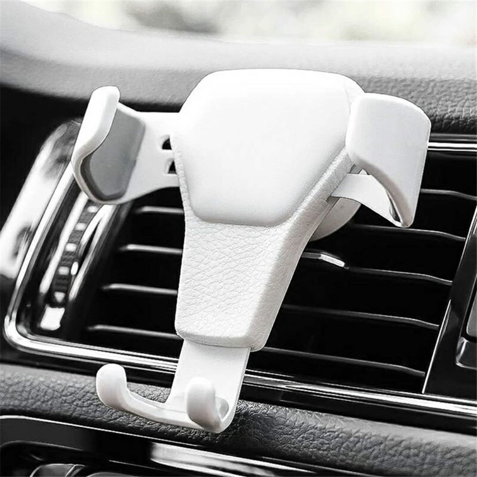 Gravity Car Mount For Mobile Phone Holder Car Air Vent Clip Stand Cell phone GPS Support For iPhone 11 XS X XR 7 Samsung Huawei
