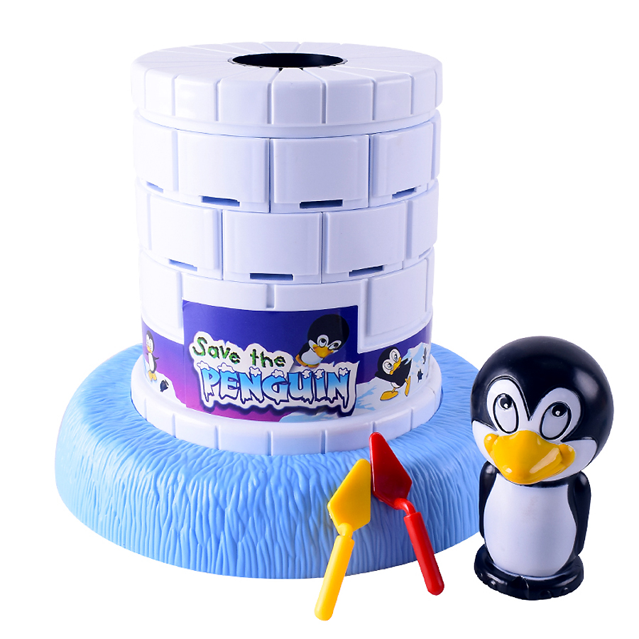 Save the Penguin Ice Game, Fun Challenging Kids Game Help Save the Penguin by Taking Turns Digging Out the Ice for 2 + Players