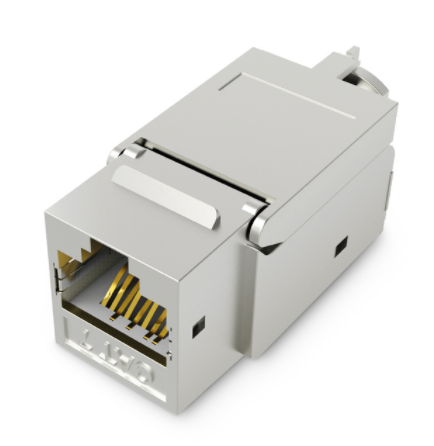 Ethernet Connector Modular Ethernet Cable Head Plug Gold-plated RJ45 Cat 7 Shield Network Connector for Lan Cable