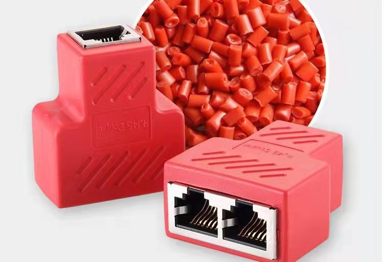 1 To 2 Ways RJ45 Coupler Ethernet LAN Network Splitter Double Female Ports Connector Extender Adapter