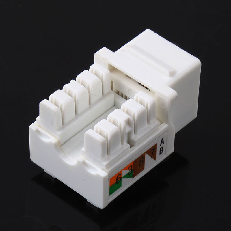 CAT6 RJ45 110 Punch Down Keystone Network Ethernet Jack Punch Down Keystone jack Connector