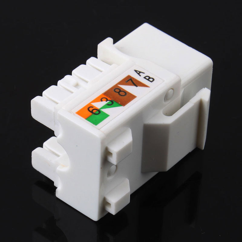 CAT6 RJ45 110 Punch Down Keystone Network Ethernet Jack Punch Down Keystone jack Connector