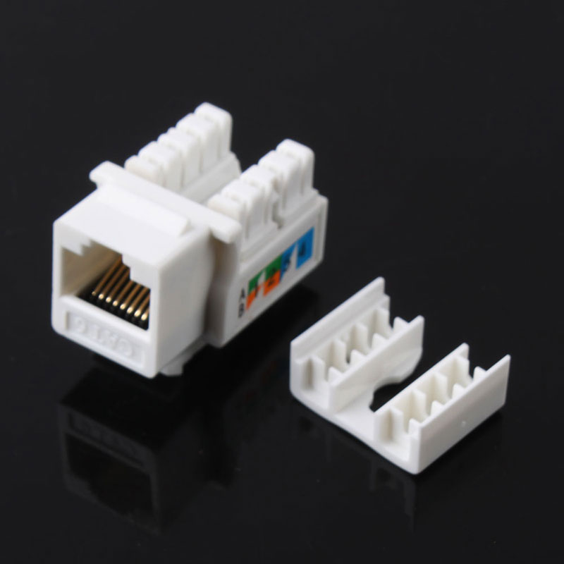 CAT6 RJ45 110 Punch Down Keystone Network Ethernet Jack Punch Down Keystone jack Connector
