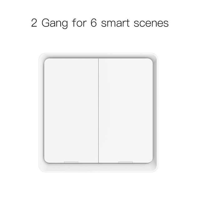 4 Gang Tuya ZigBee Wireless 12 Scene Switch Push Button Controller By battery 2MQTT Setup Automation Scenario for Tuya Devices