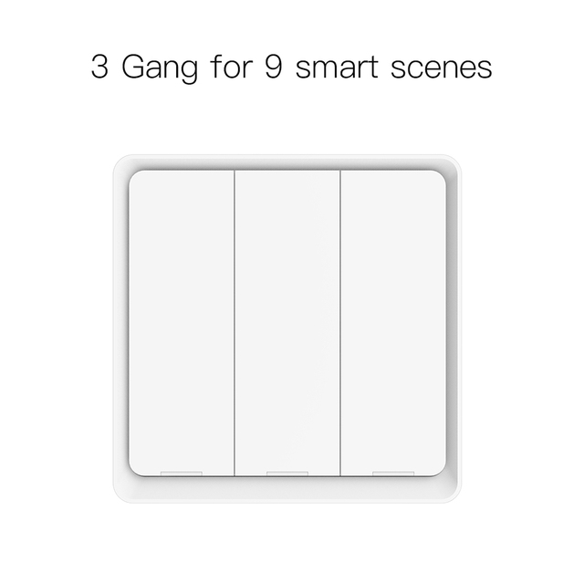 4 Gang Tuya ZigBee Wireless 12 Scene Switch Push Button Controller By battery 2MQTT Setup Automation Scenario for Tuya Devices