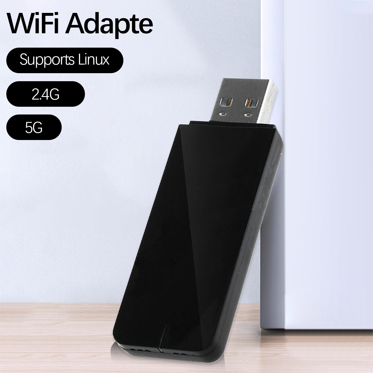 300Mbps Wireless USB Network Card WiFi Adapter Dual Band 2.4G 5G Signal Receiver WiFi Dongle Ralink RT5572 Supports Linux