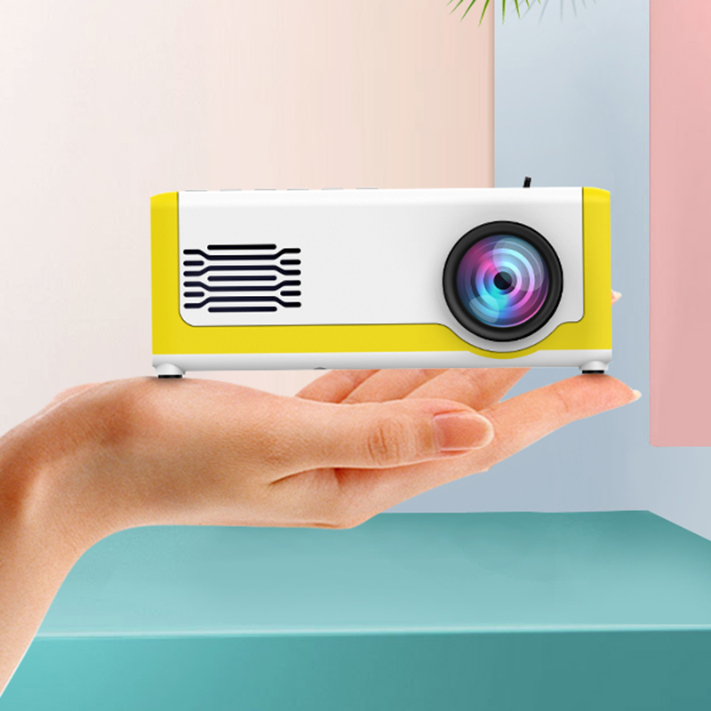 Mini Portable LED Projector High-definition LCD Mobile Phone Home Projector