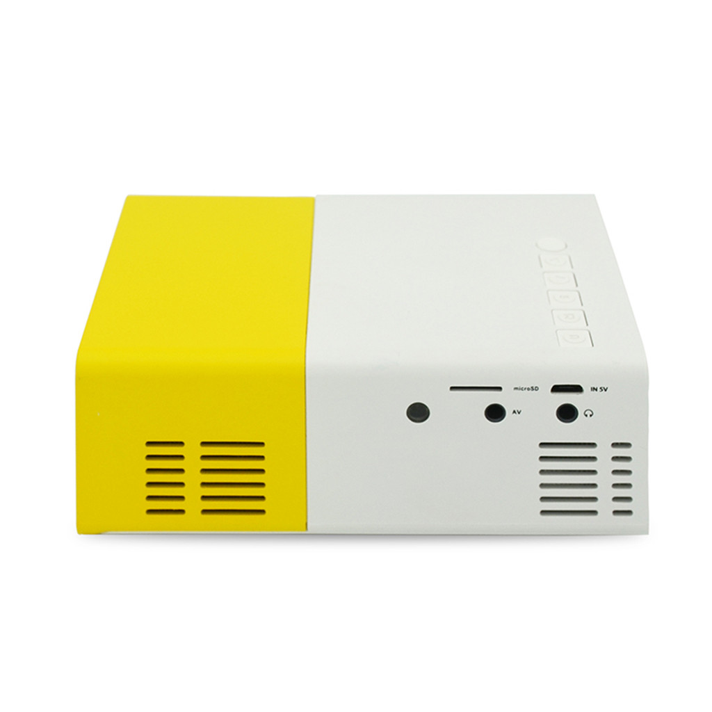 Mini Projector HD 1080P 600 Lumens LCD Movie Video Home Theater Room Media Player Smart Phone Beamer Hot