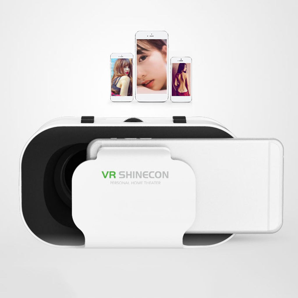 VR Glasses VR Shinecon 3D Movie & Games Portable Glasses for 4.7''-6.53'' Mobile Phone