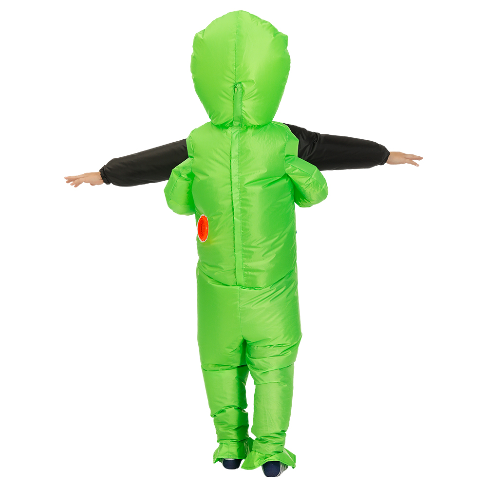 Adult Kids Alien Inflatable Costume Boys Girl Party Cosplay Costume Funny Suit Anime Fancy Dress Halloween Costume For Man Woman