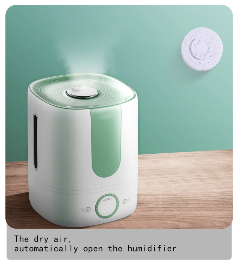 Tuya Wifi Smart Air Box  Formaldehyde VOC Gas CO2 Temperature Humidity Sensor Automation Alarm Detector Smart Home App Control