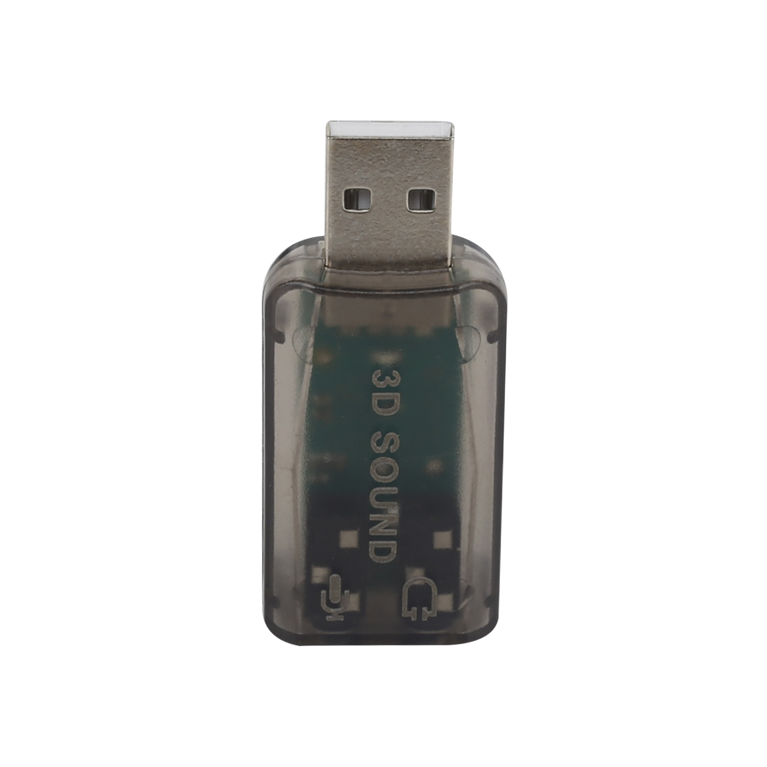 PC mini external USB to microphone headphone jack stereo headset 3d sound card audio adapter new laptop speaker interface