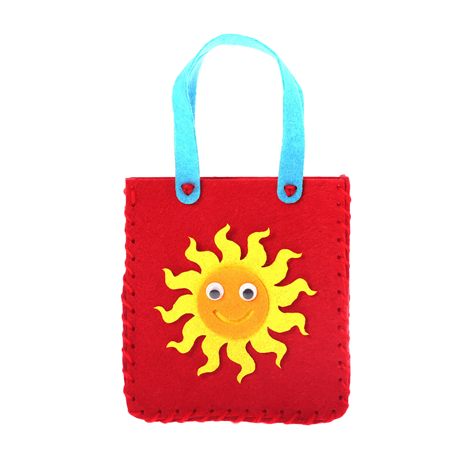 Diy Craft Sewing Felts Handbag Kit Christmas Candy Gift Bags Kids Sewing Toys For Girls Diy Collection Bag Handbag Art Crafts