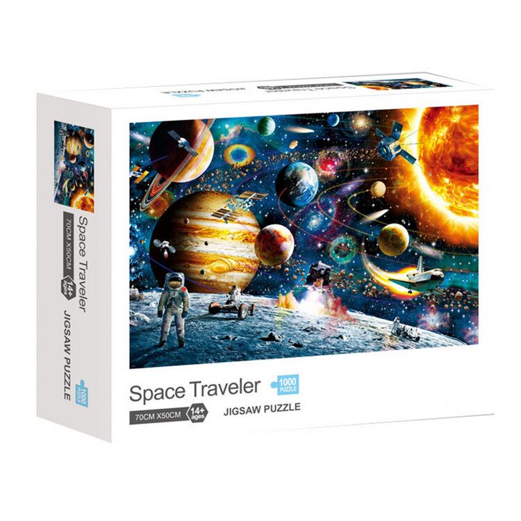 1000 Pieces Jigsaws Picture Puzzles Assembling Games Educational Toys Christmas Early Educational Gift Toys For Children Kids